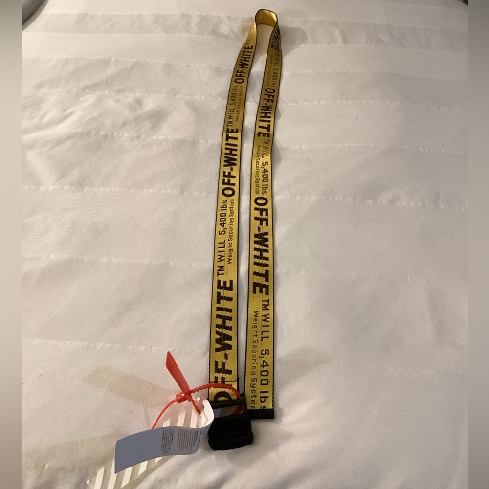 Have one to sell? Sell now  Share OFF-WHITE Industrial Belt Yellow Black
